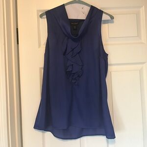 Silky work scoop neck top White House Black Mkt